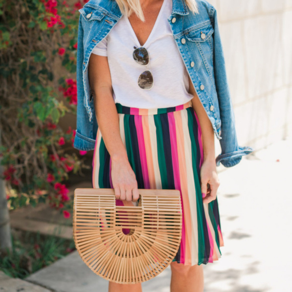 Gibson Dresses & Skirts - NWD Gibson x Hi Sugarplum! Navio Pleat Skirt